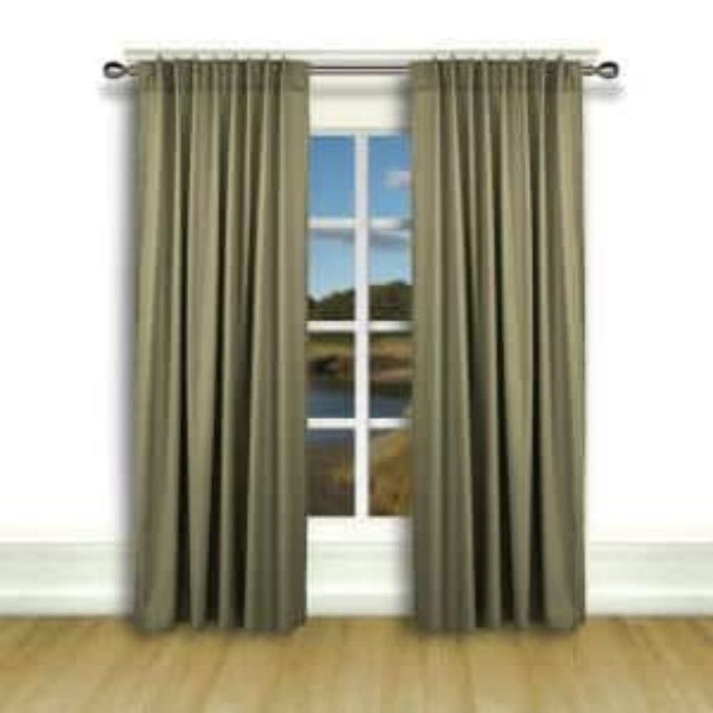 Ricardo Trading Spanish Moss Homespun Window Panel 40" x 45"